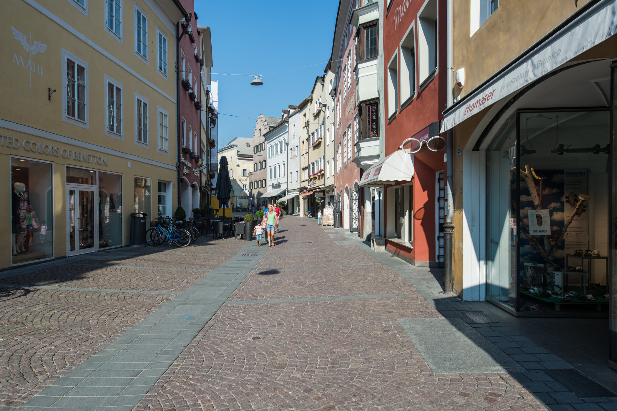 Bruneck town alley