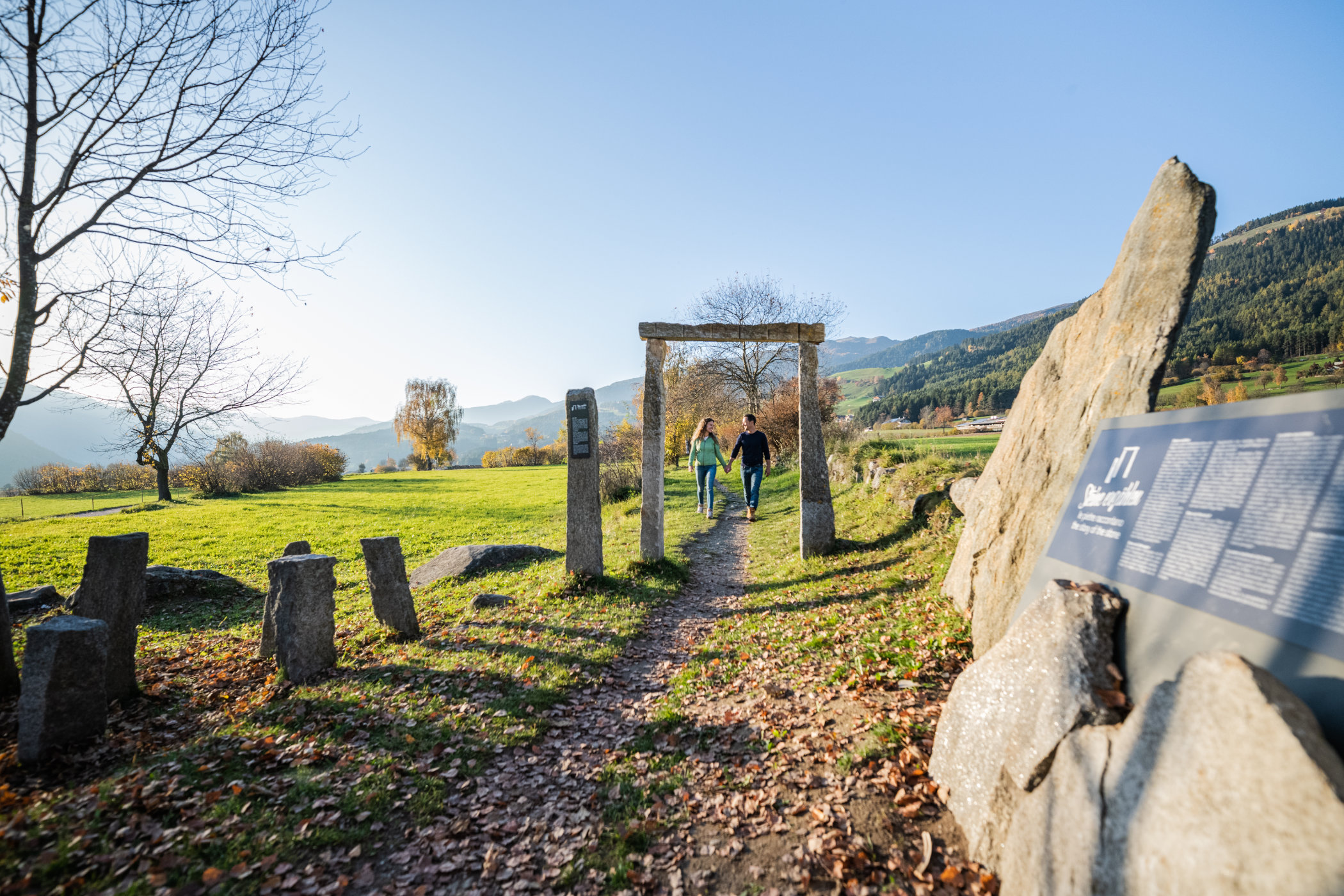 Hiking around Bruneck
