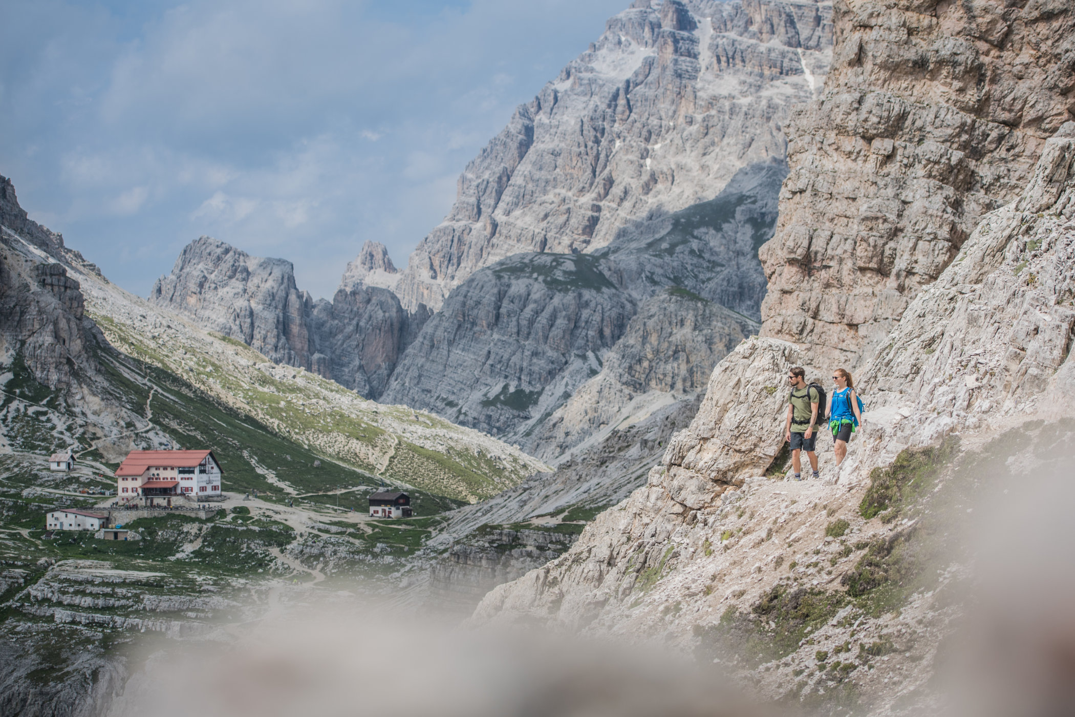 Wandern in den Dolomiten