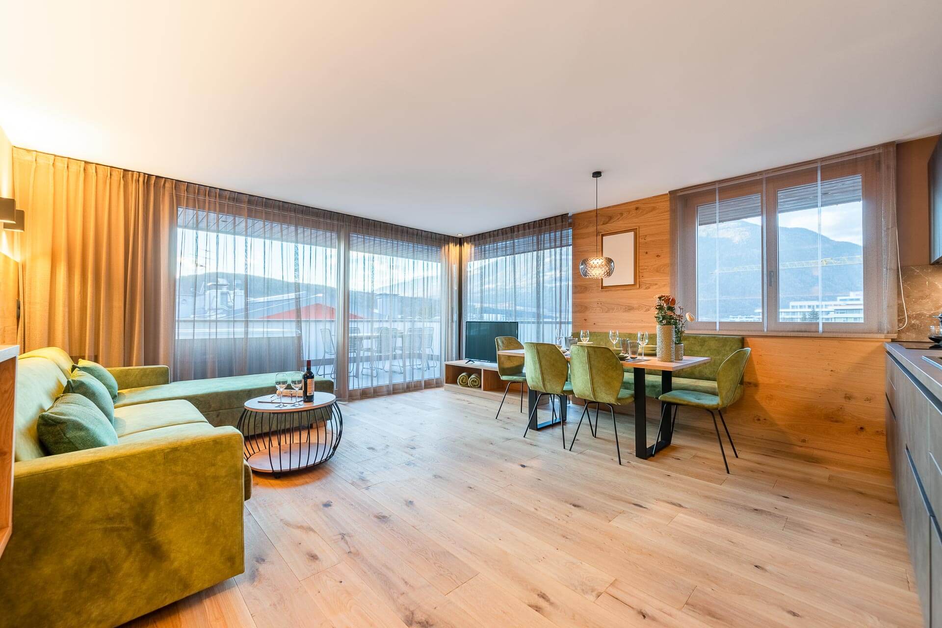 Living Room - City Loft Family Deluxe